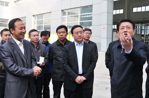 Vice-secretary of Gansu provincial part & Governor of Gansu Province Liu Wei